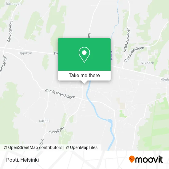 Posti map