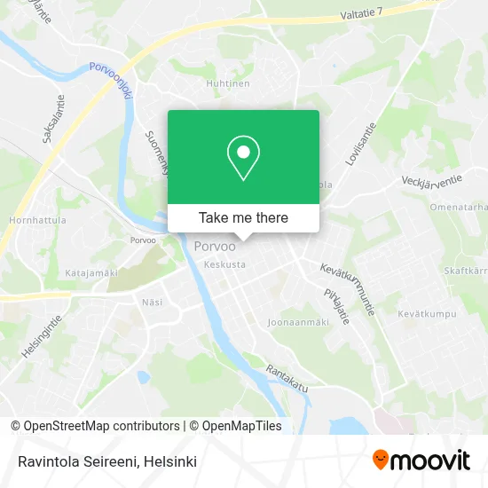 Ravintola Seireeni map