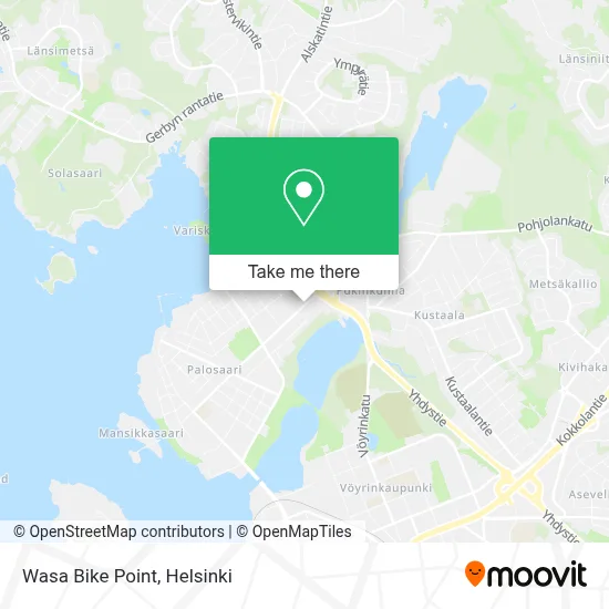 Wasa Bike Point map
