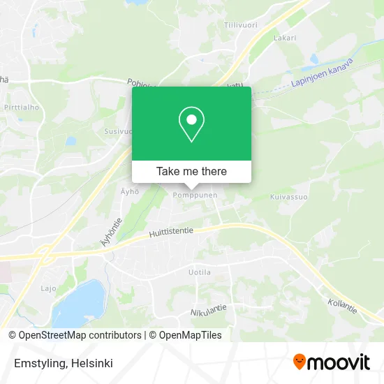 Emstyling map