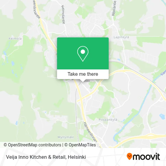 Veija Inno Kitchen & Retail map