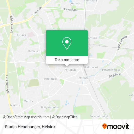 Studio Headbanger map