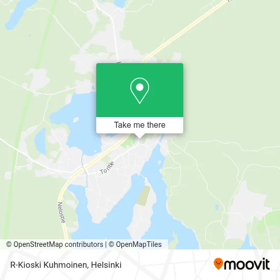 R-Kioski Kuhmoinen map