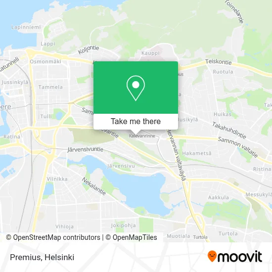 Premius map