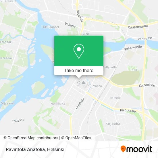 Ravintola Anatolia map