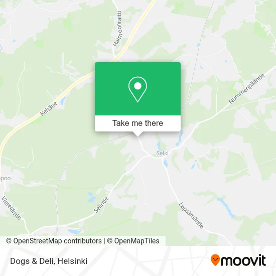 Dogs & Deli map