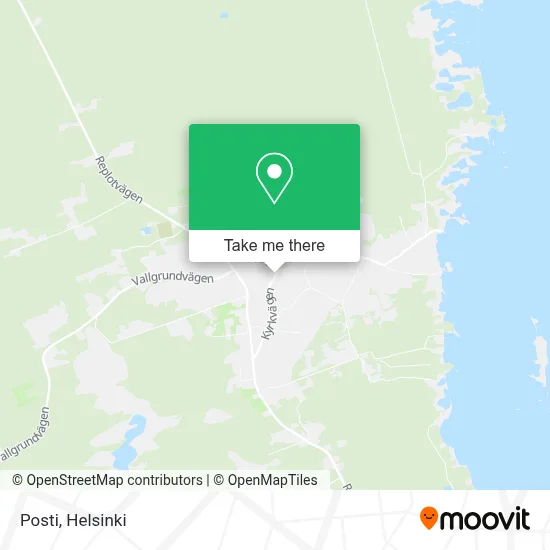 Posti map