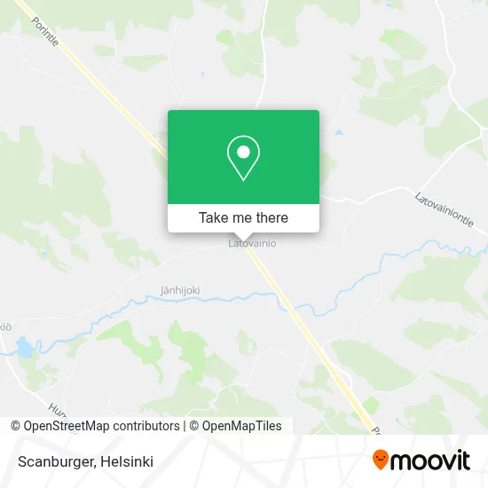 Scanburger map