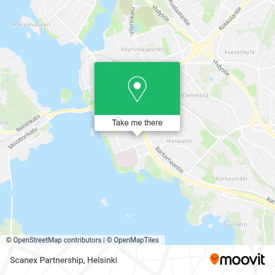 Scanex Partnership map