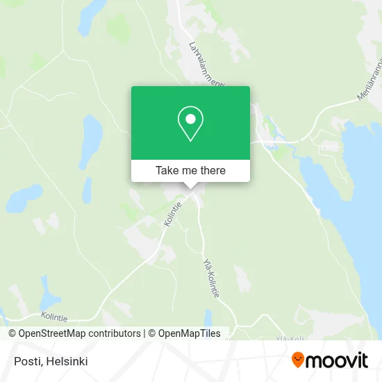 Posti map