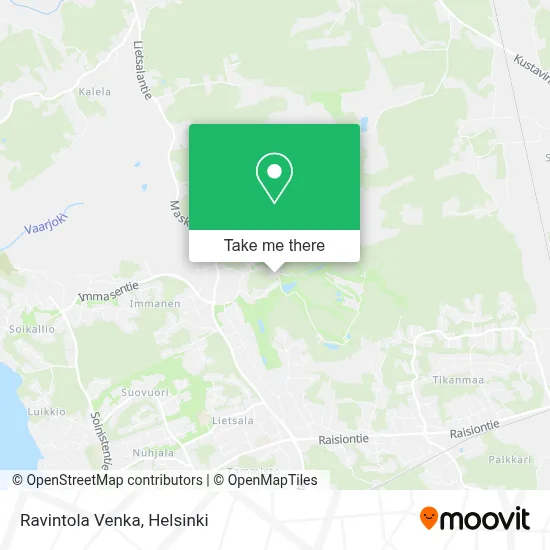 Ravintola Venka map