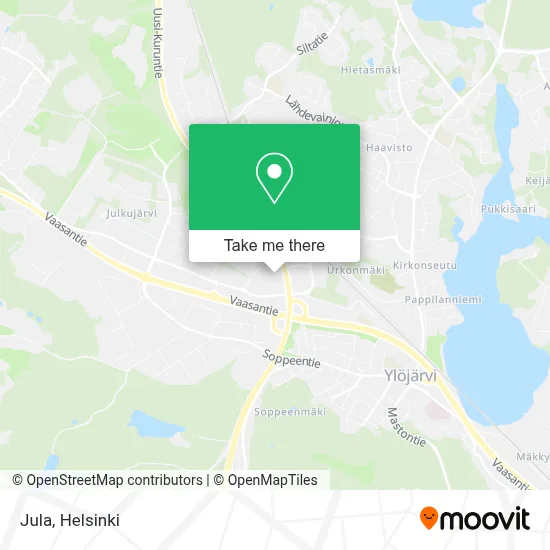 Jula map