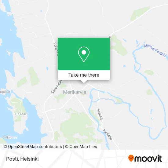 Posti map