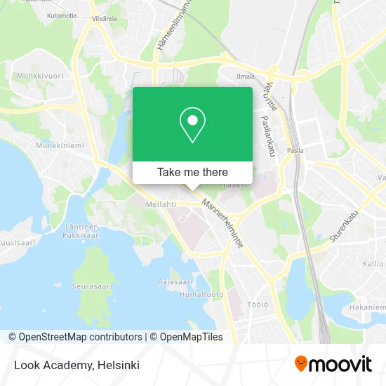 Look Academy map