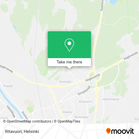 Ritavuori map