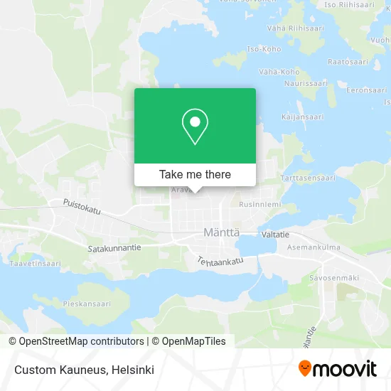 Custom Kauneus map