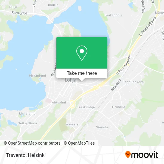 Travento map