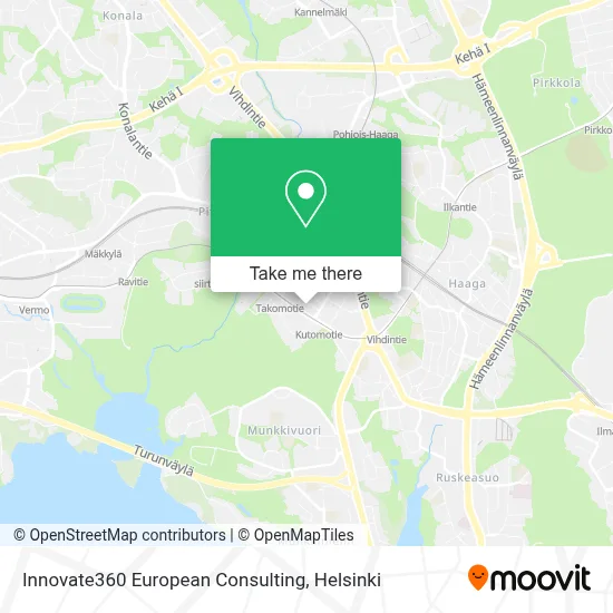 Innovate360 European Consulting map