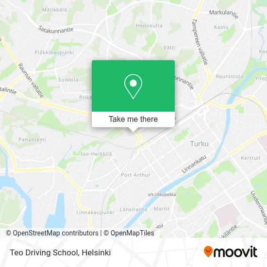 Teo Driving School map