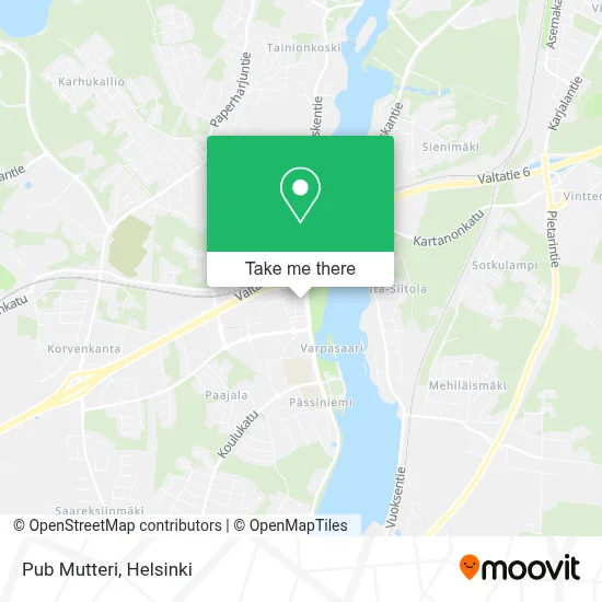 Pub Mutteri map