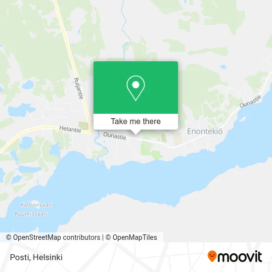 Posti map