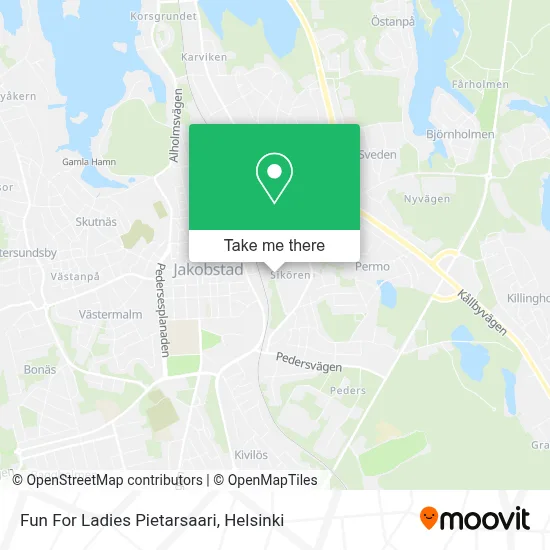 Fun For Ladies Pietarsaari map