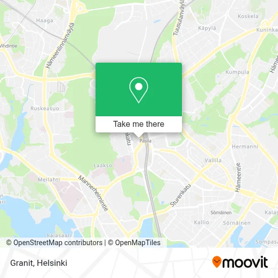 Granit map