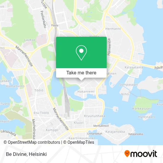 Be Divine map