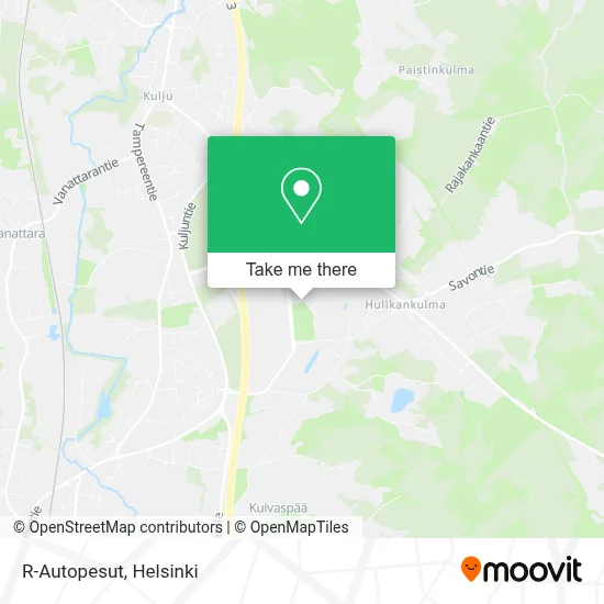 R-Autopesut map