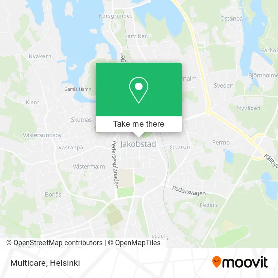 Multicare map
