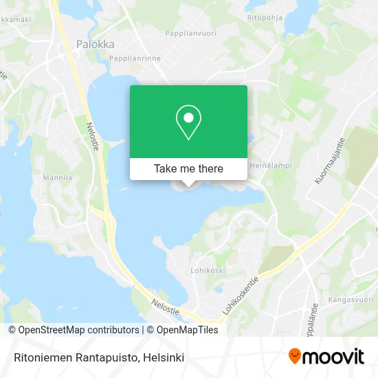 Ritoniemen Rantapuisto map