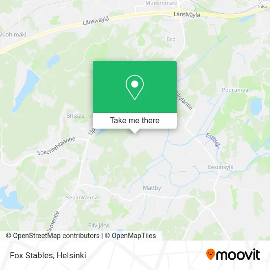 Fox Stables map