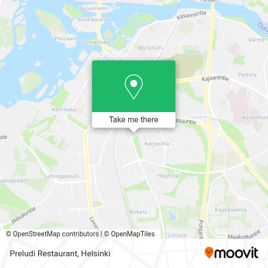 Preludi Restaurant map