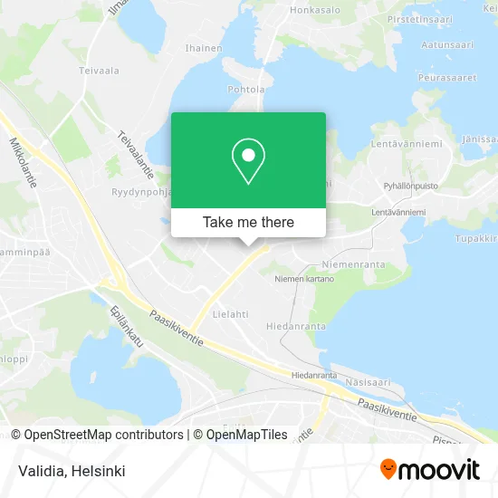 Validia map