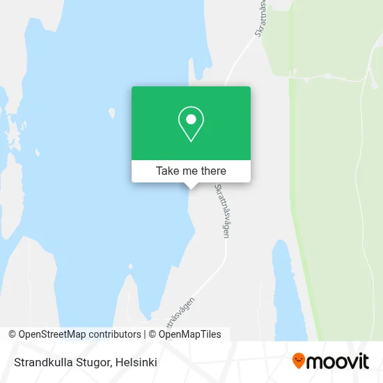 Strandkulla Stugor map