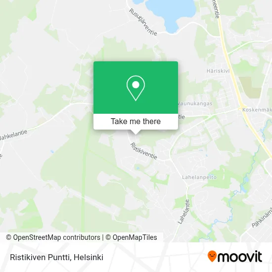 Ristikiven Puntti map