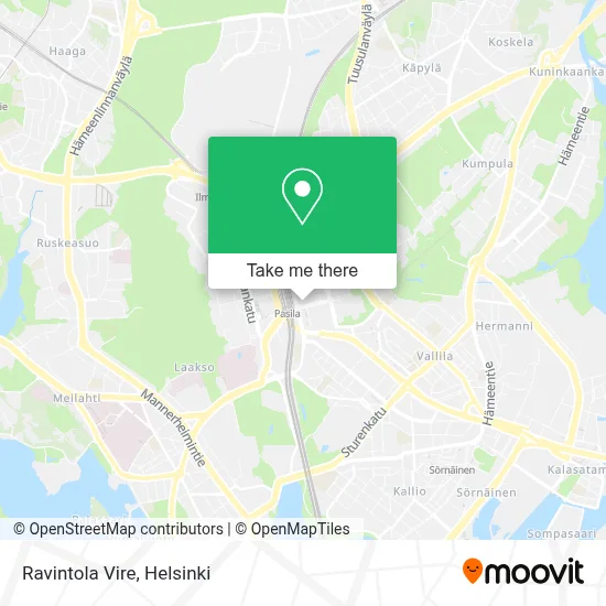 Ravintola Vire map
