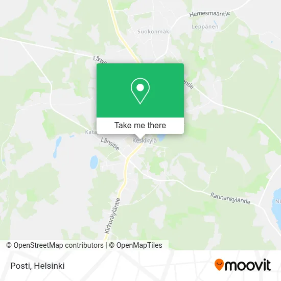 Posti map