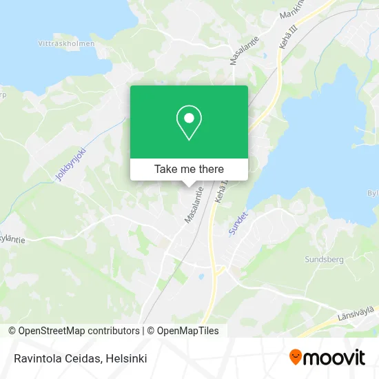 Ravintola Ceidas map