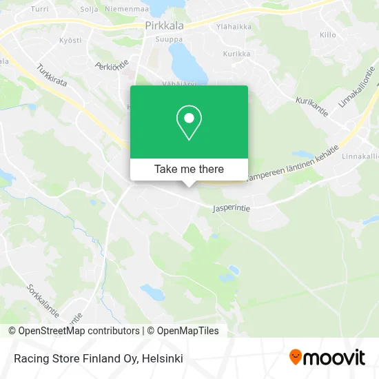 Racing Store Finland Oy map