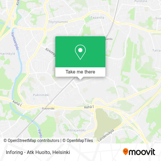 Inforing - Atk Huolto map