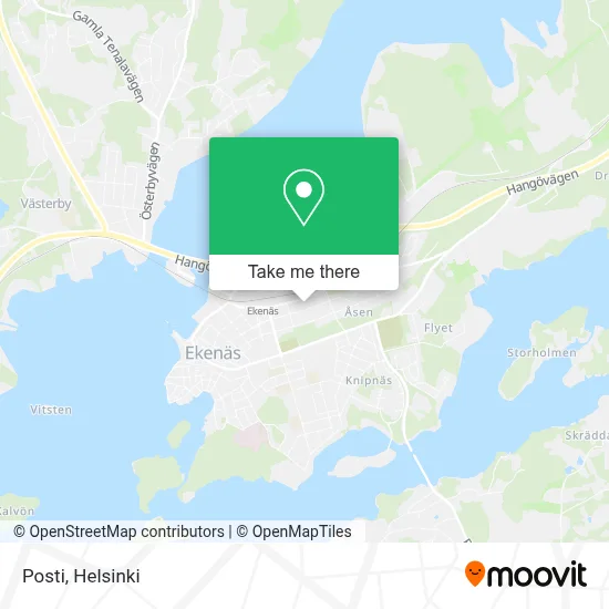 Posti map