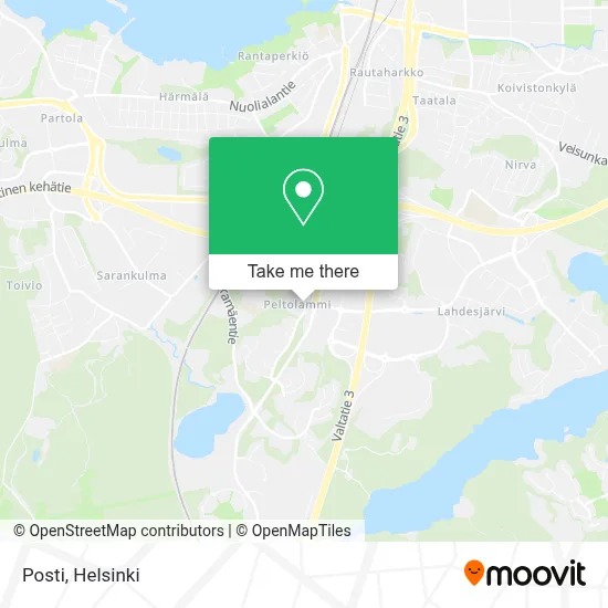 Posti map