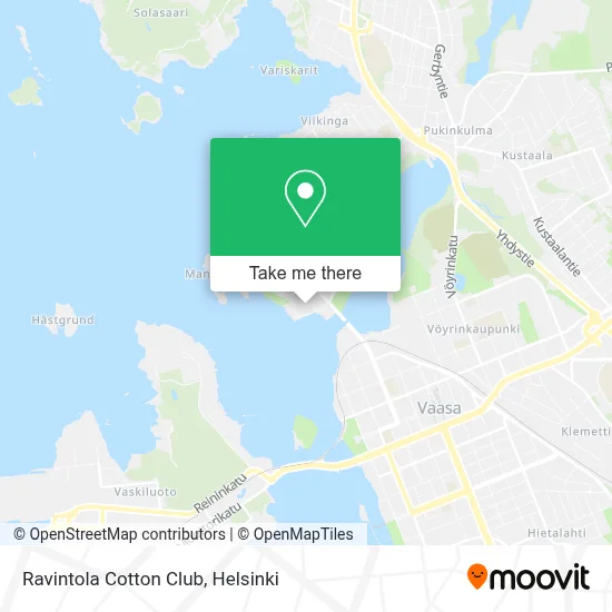 Ravintola Cotton Club map