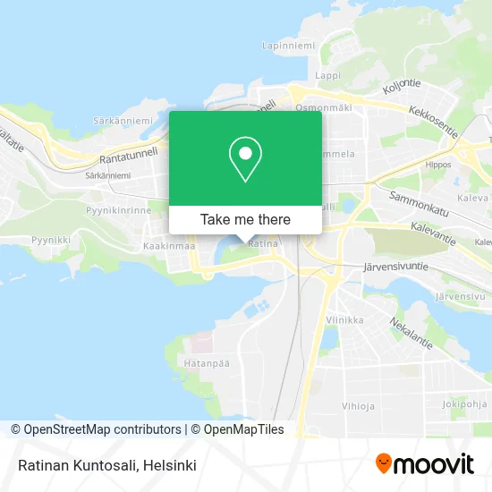 Ratinan Kuntosali map