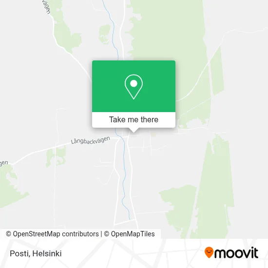 Posti map