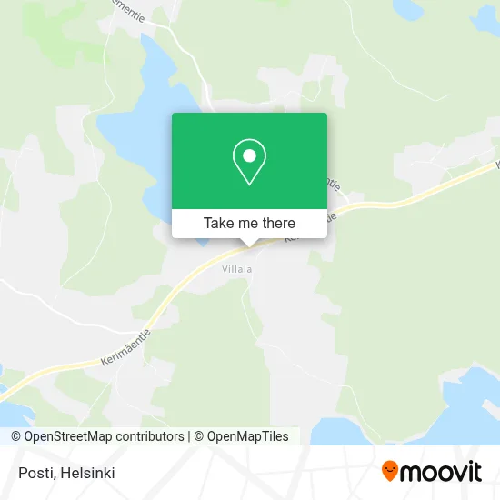 Posti map