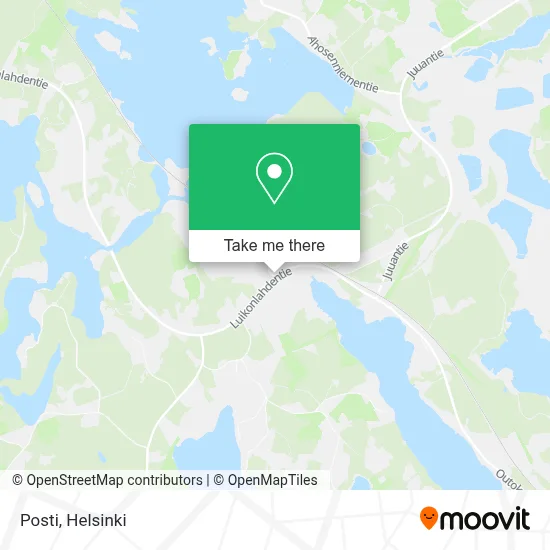 Posti map