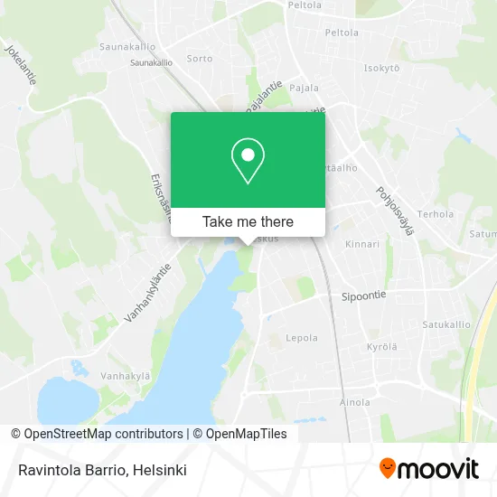 Ravintola Barrio map