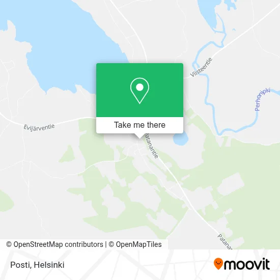 Posti map